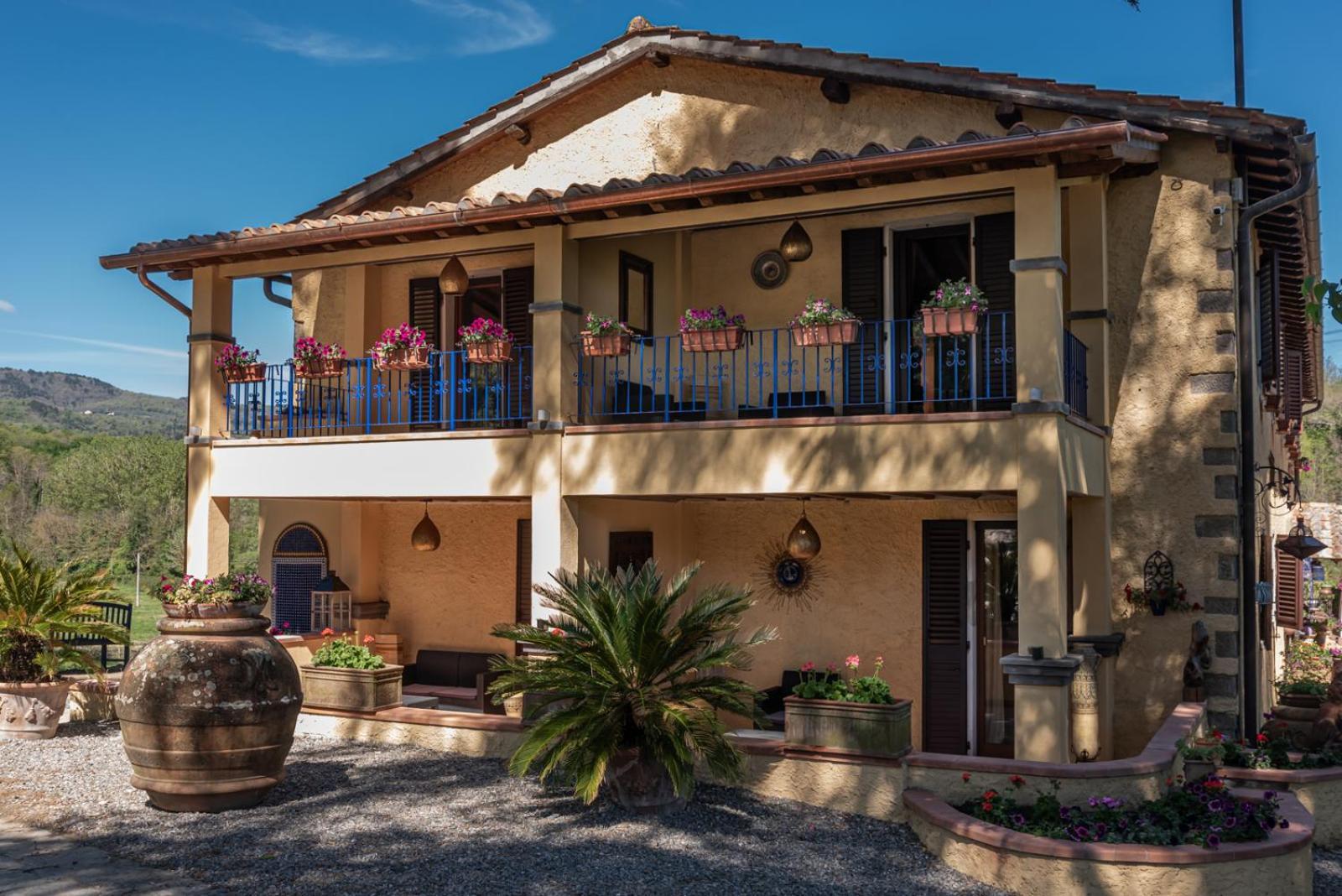 Villa Poggio Di Gaville Meleto Exterior photo
