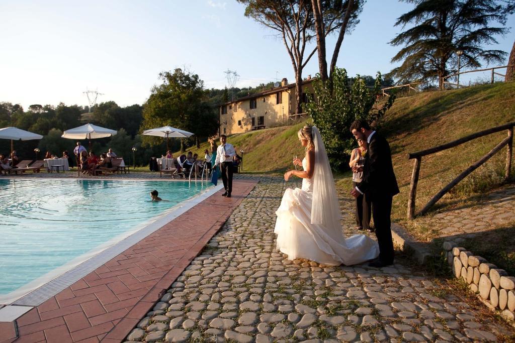 Villa Poggio Di Gaville Meleto Exterior photo